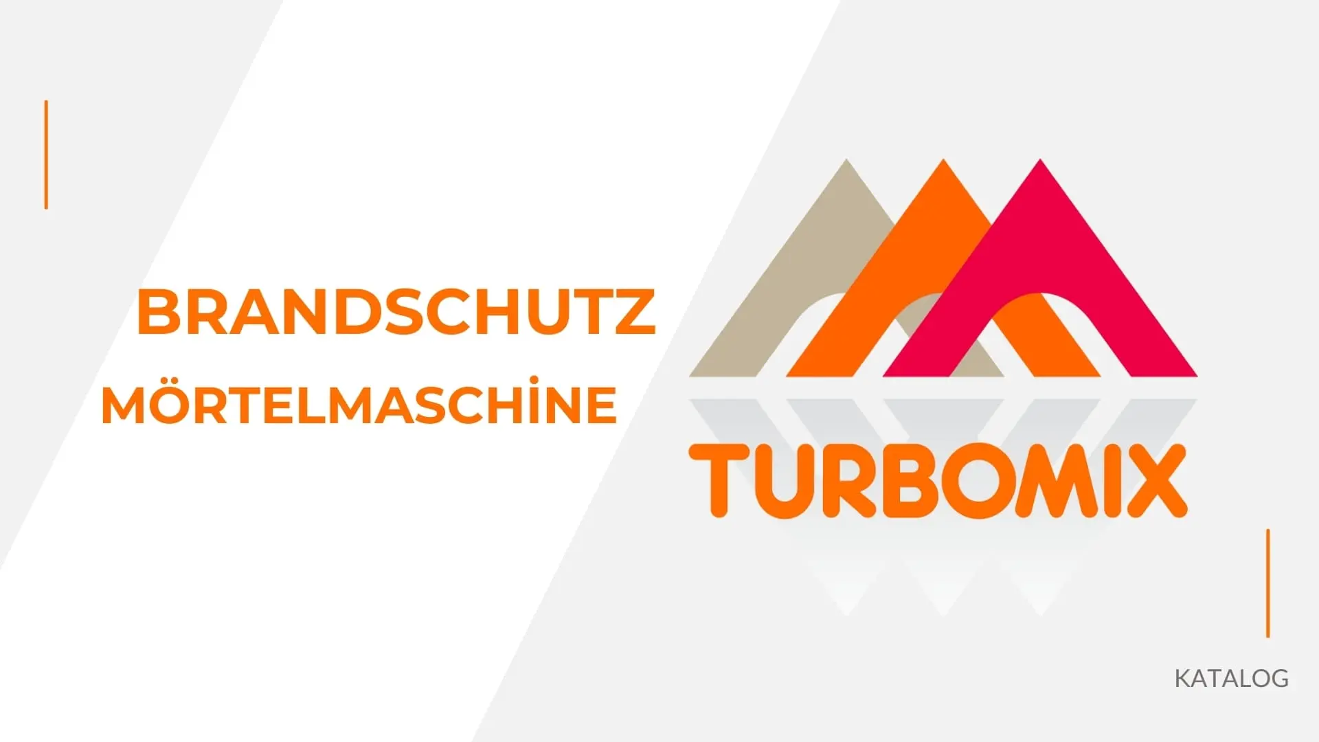 Turbomix Brandschutz Maschinen Katalog