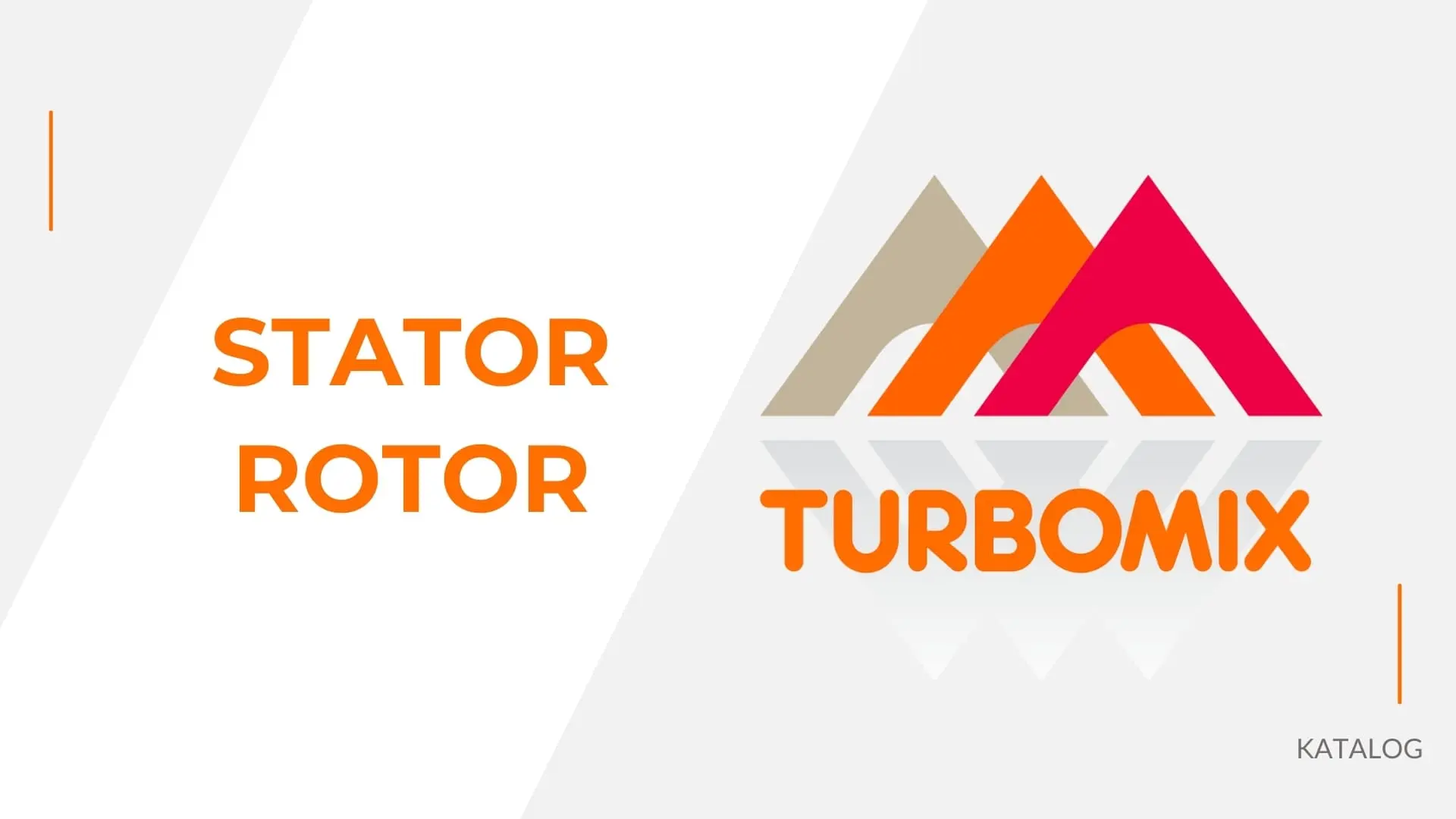 Turbomix Stator und Rotor Katalog