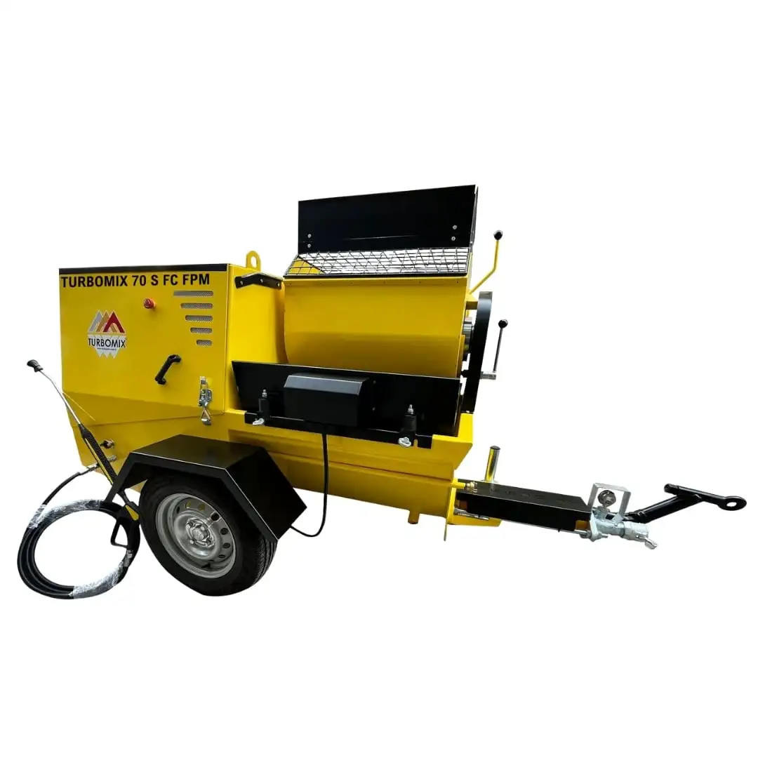 Turbomix 70 S FC FPM Brandschutzmörtel Maschine