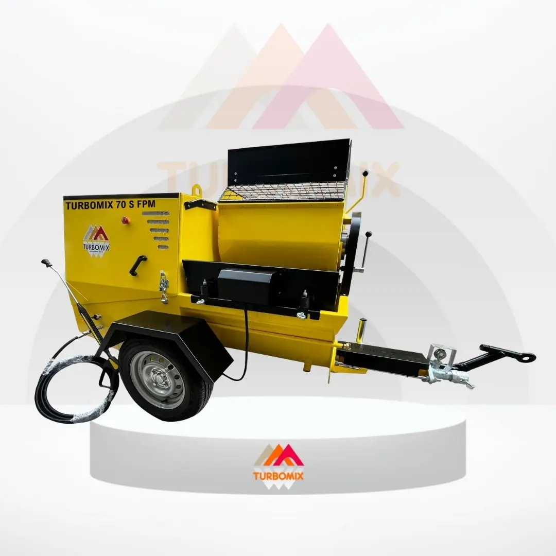 Turbomix 70 S FPM Brandschutzmörtel Maschine Turbomix 70 S FPM Brandschutzmörtel Maschine